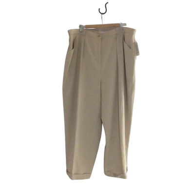 Jones New York Womens  Size 24 Beige Pants