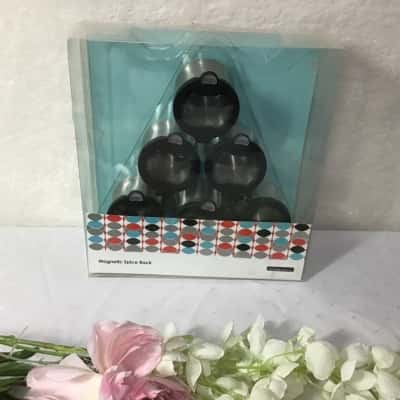 Modern Living Magnetic Triangular Spice Rack (new)