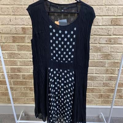 Liz Jordan Womens black Amanda dress Size 18 