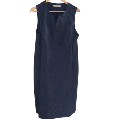 The Ark Womens  Size L Sleeveless Dress  Blue 