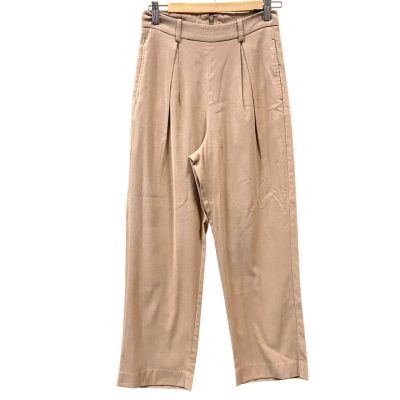 Seed Heritage Camel Brown Pleated Pants Size 6