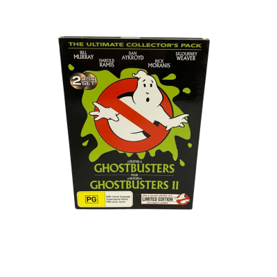 Ghostbusters The Ulitmate Colectors Pack 2 DVDS