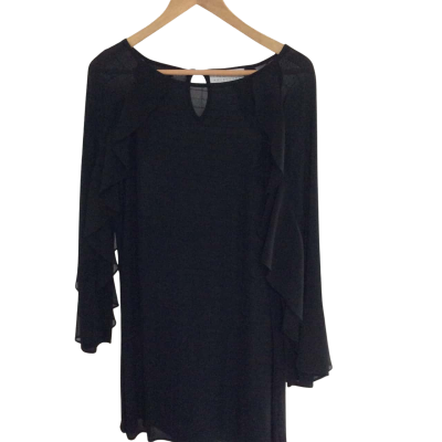  Womens  Size 12 Formal Dress Black  