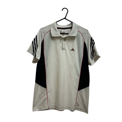 Adidas Mens  Size XL Polo Shirt White 