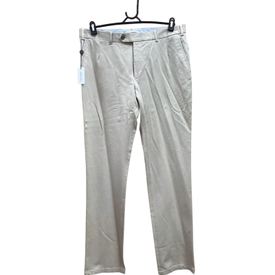 Anthony Squires Mens  Size 36 Straight Leg Pants Cream 