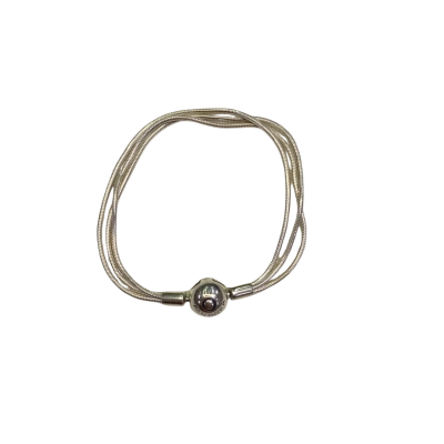 Pandora Silver Sterling 925 Multi Snake Chain Bracelet 