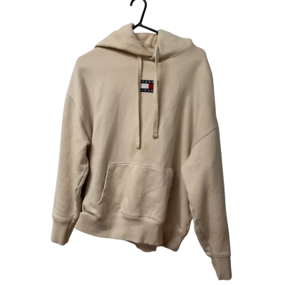 Mens Tommy Hilfiger Size S Hoodie Beige 