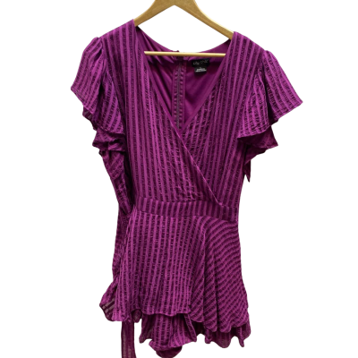 City Chic Womens  Size L Purple Dress