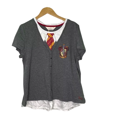 Peter Alexander Womens  Size XL Pyjamas Grey / Maroon / White 