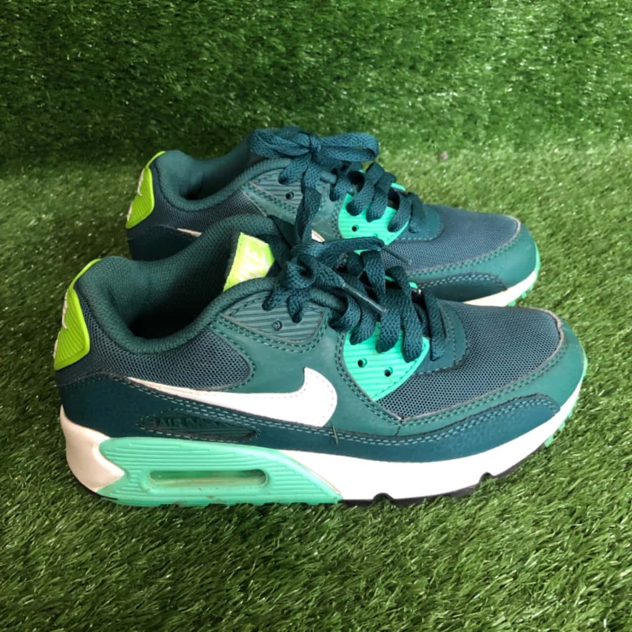 all green nikes