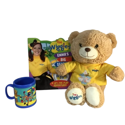 The Wiggles Plush Toy Works, Book and Mug