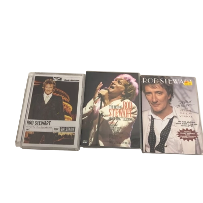 Rod Stewart DVD Set x3