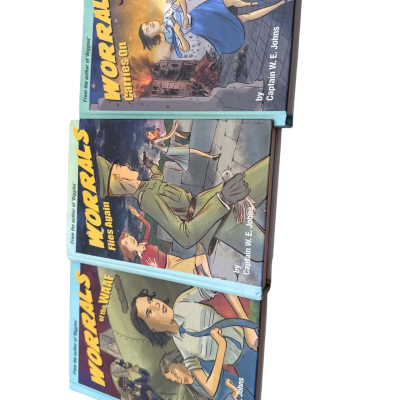Set of 3 Worrals Hardcover Books 