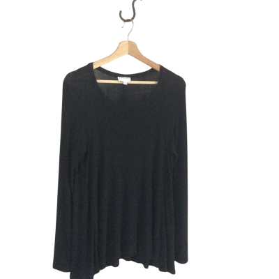 Witchery Womens  Size M Long Sleeve Top Black  