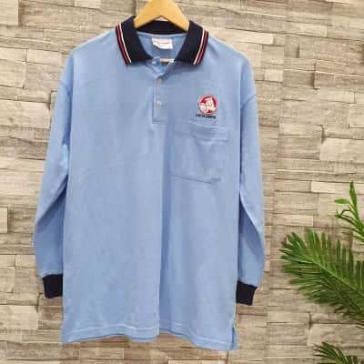  Holden's Womens Size 18 Long Sleeve Blue Work Shirt