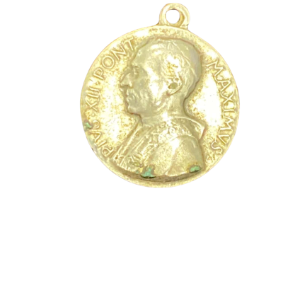 Italian 800 silver 1925 Pope Pius ‘the Holy Door Opening’