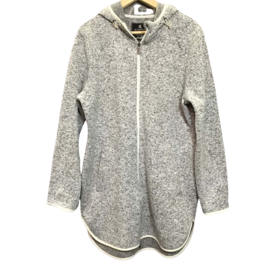  Kyodan Outdoor Women's  Size L Grey & White Hooded Jacket