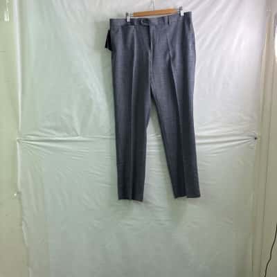  Bracks Mens Size 32 Slim fit dress Pants Grey BNWT