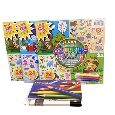 Children’s Colouring set.