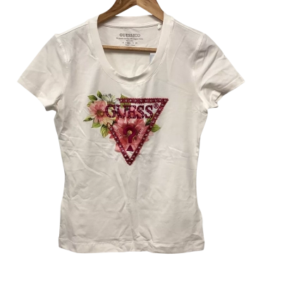 Guess Womens  Size M T-shirts Cream 