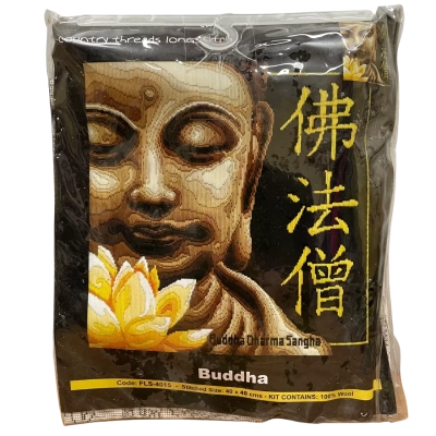 Buddha Country Threads Long Stitch Kit