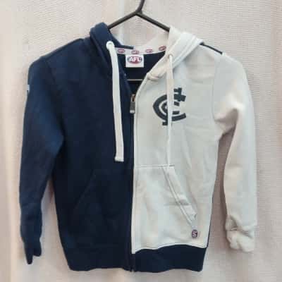 AFL Kids  Size 7 Jumper Navy Blue / White 