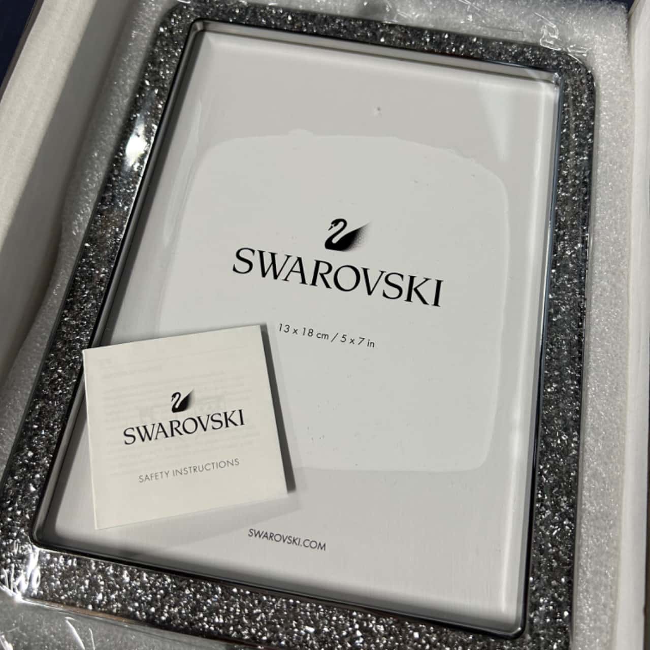 Swarovski Picture Frame 5x7in/13x18cm RRP 295