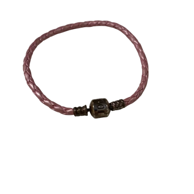 Pink Braided Bracelet