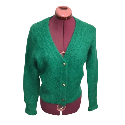 Piper Super Soft Green Button Up Cardigan