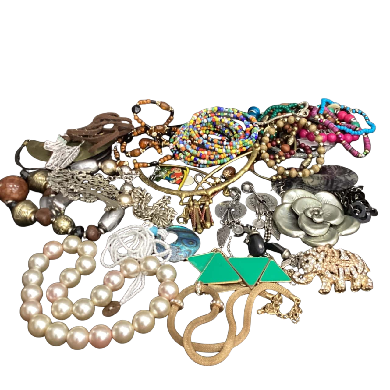 Assorted bag of jewellery (5)(s) - Used Good | Salvos Stores
