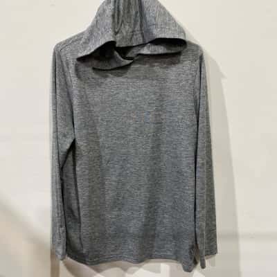 Skechers Mens  Size M Long Sleeve Shirt Grey 