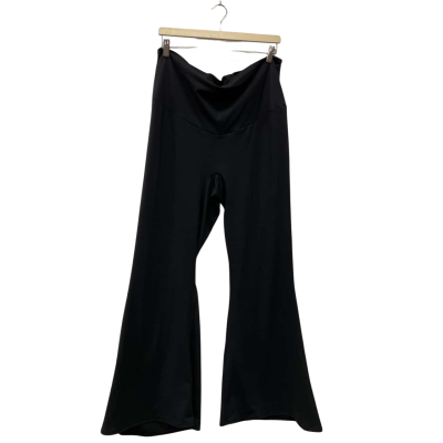  Empress Athleticus Espresso Luxe Pocket Yoga Pants Size XXL Black  