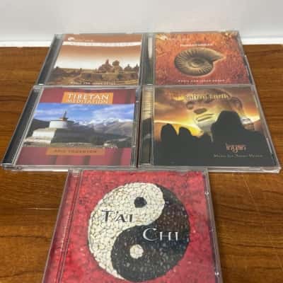Collection of 5 Relaxation/Wellness CDs