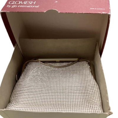 Glomesh Womens Evening Bag Beige (f)