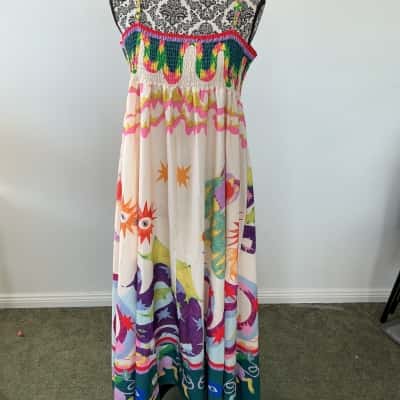  Womens  Size One Size Party Dress Multicoloured 
