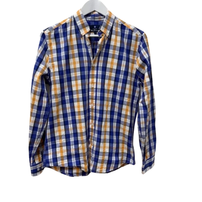 Ben Sherman Mens  Size S Checked -100% Cotton