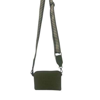 Elm Womens Cross Body Bag Black  / Cream / Green / Olive 