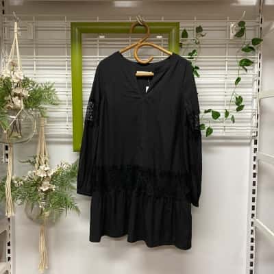 Abercrombie & Fitch Brand New With Tags Womens Long Sleeve Top Black  
