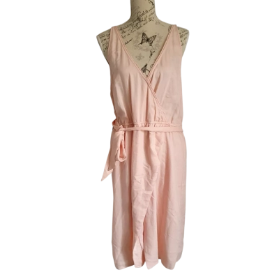 Tokito Womens  Size 16 Casual Dress Light Pink  BNWT