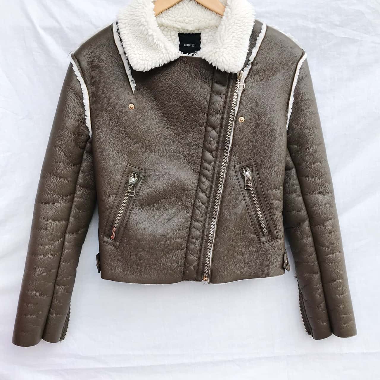 microfiber bomber jacket