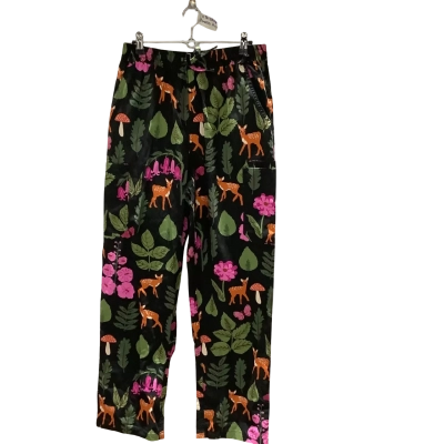 Princess Highway Womens  Size S Multicoloured Scrub Pants Winter Deer