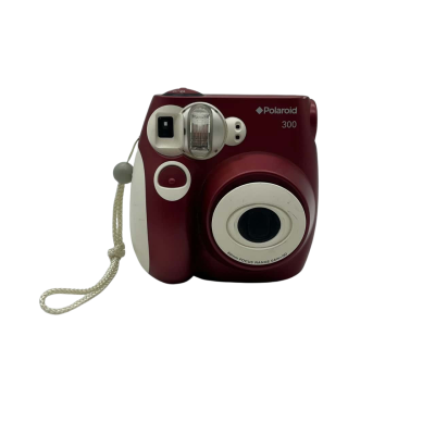 Red Polaroid Camera