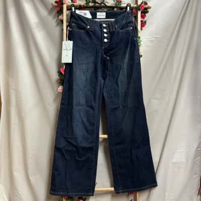 Womens Abrand Low and Wide Jeans Size 5 RRP $139.95