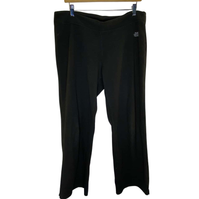 The North Face Womens Straight Leg Fleece Pants Black Size M 