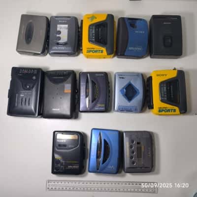 13x Walkmans Assorted As Is 