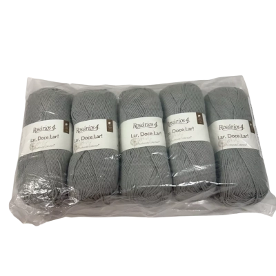 Rosarios 4 light grey pure cotton balls of yarn (5)