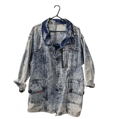 Lee Cooper Men's Size 40 Oversized Long Denim Jacket  