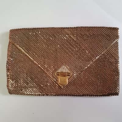 Vintage Glomesh Women's Gold Clutch 