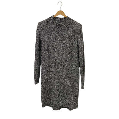 Witchery Womens  Size S/M Long Sleeve Dress Black  / White 