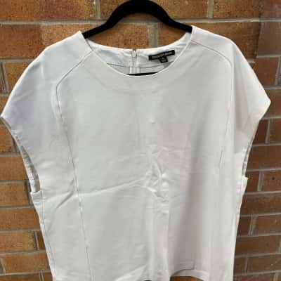 Country Road Womens  Size XL Sleeveless Top White 